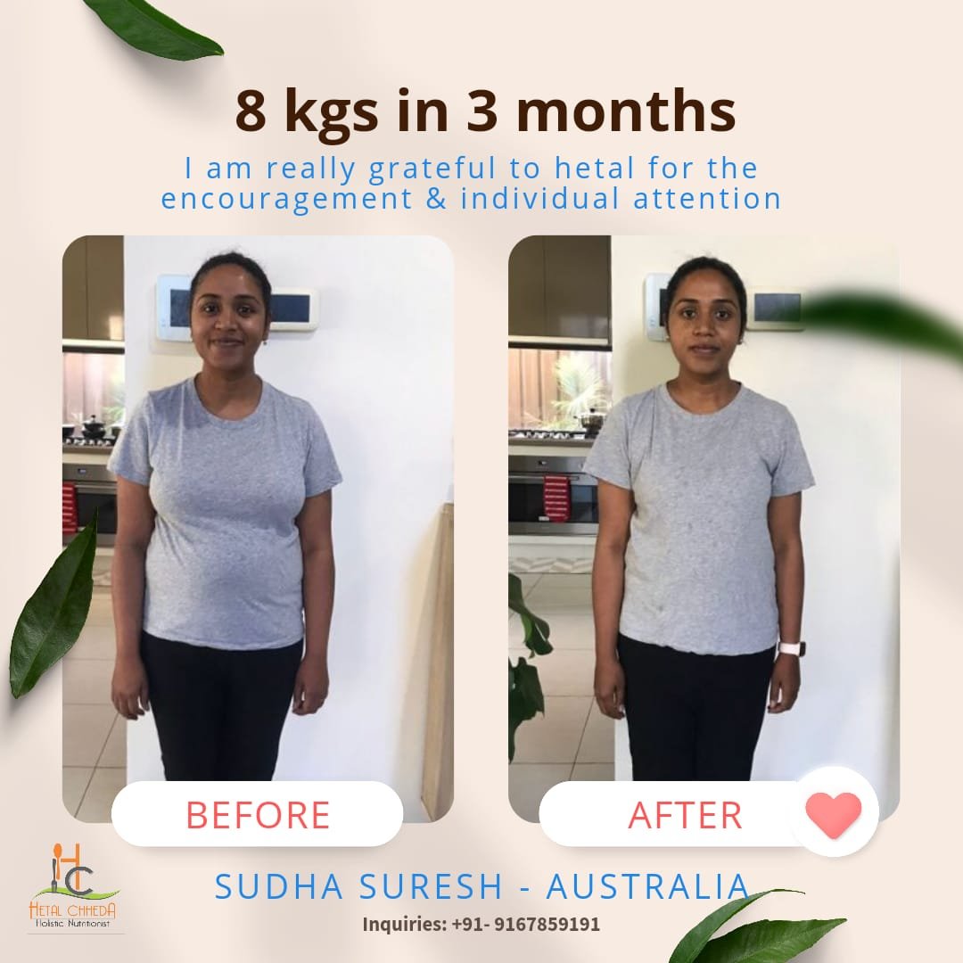 8 kgs in 3 months Australia
